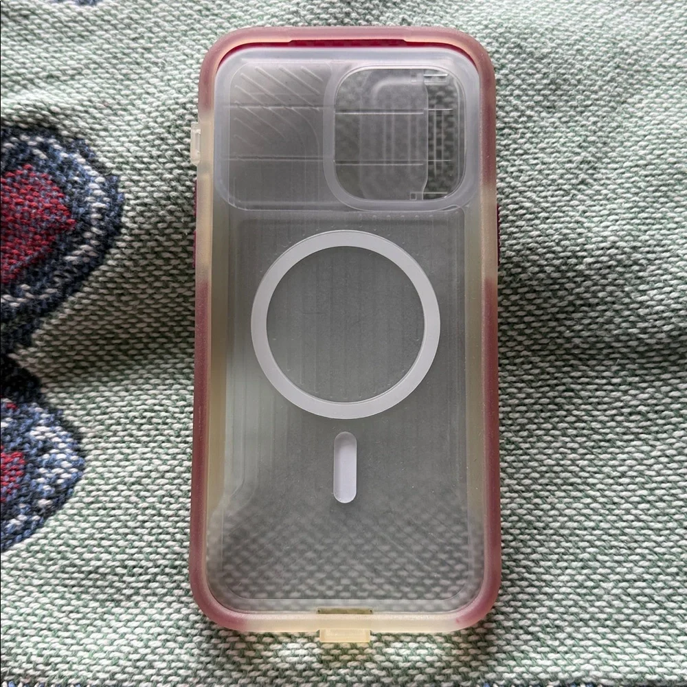 Tech21 Plum iPhone 14 Pro Max Case with Secure Clip